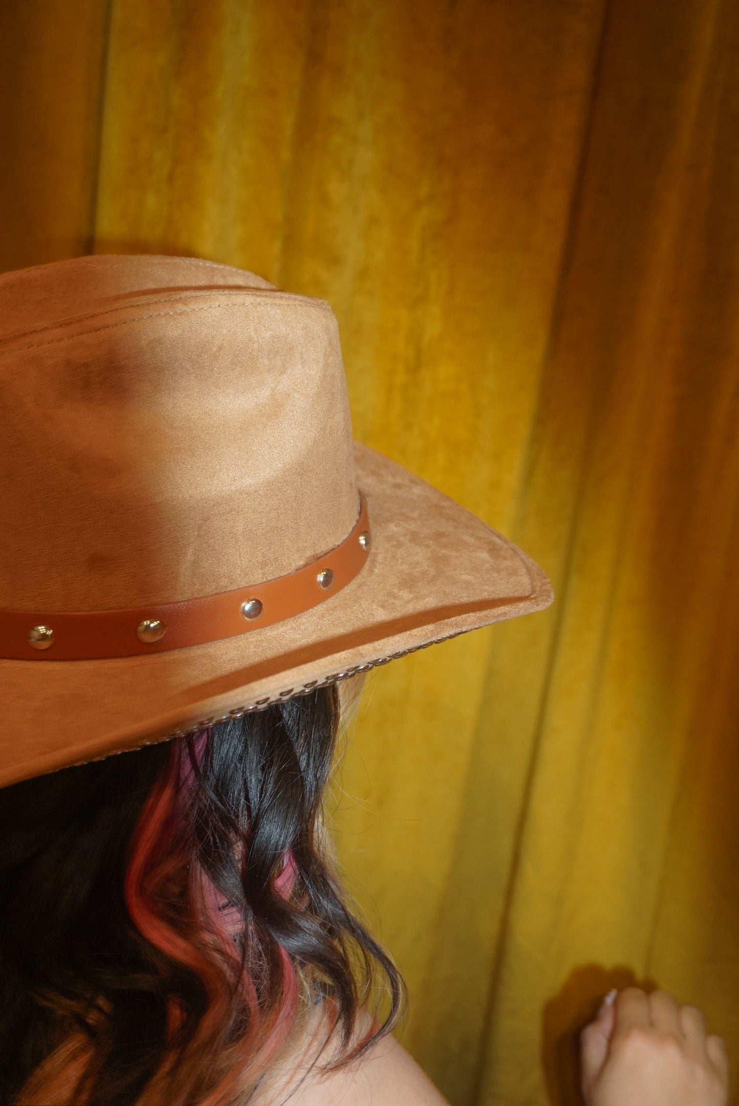 Studded Brim Cowboy Hat