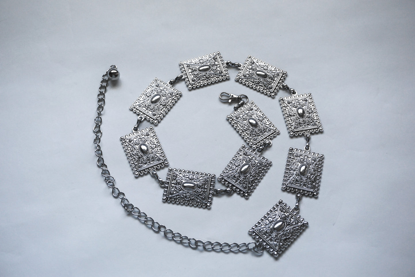 Rectangle Disc Chain Belt