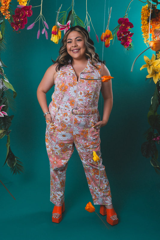 Floral Jumpsuit