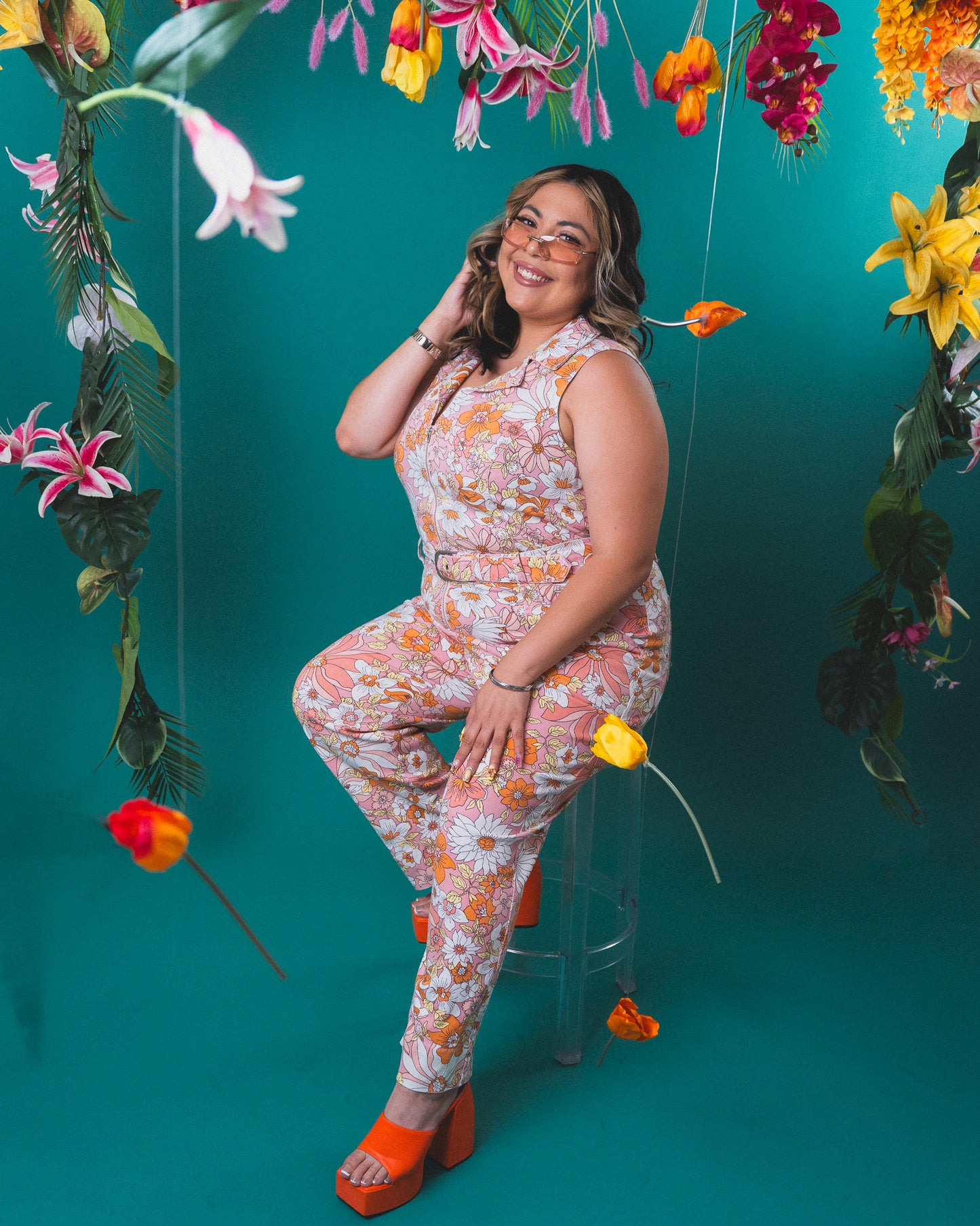 Floral Jumpsuit