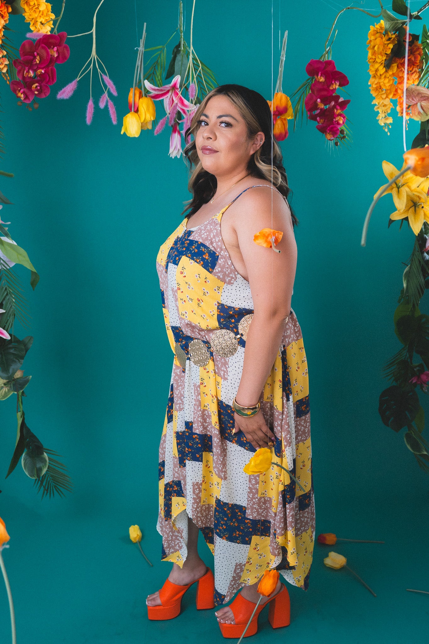 Dandelion Yellow Bandana Dress