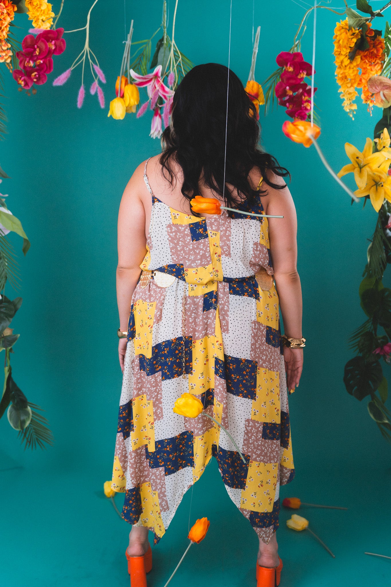 Dandelion Yellow Bandana Dress