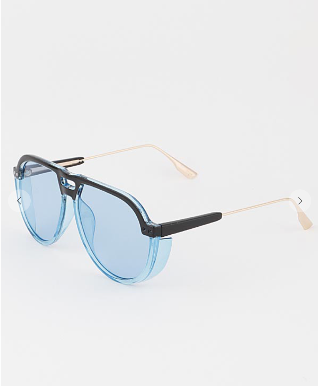 Tinted Aviator Sunglasses