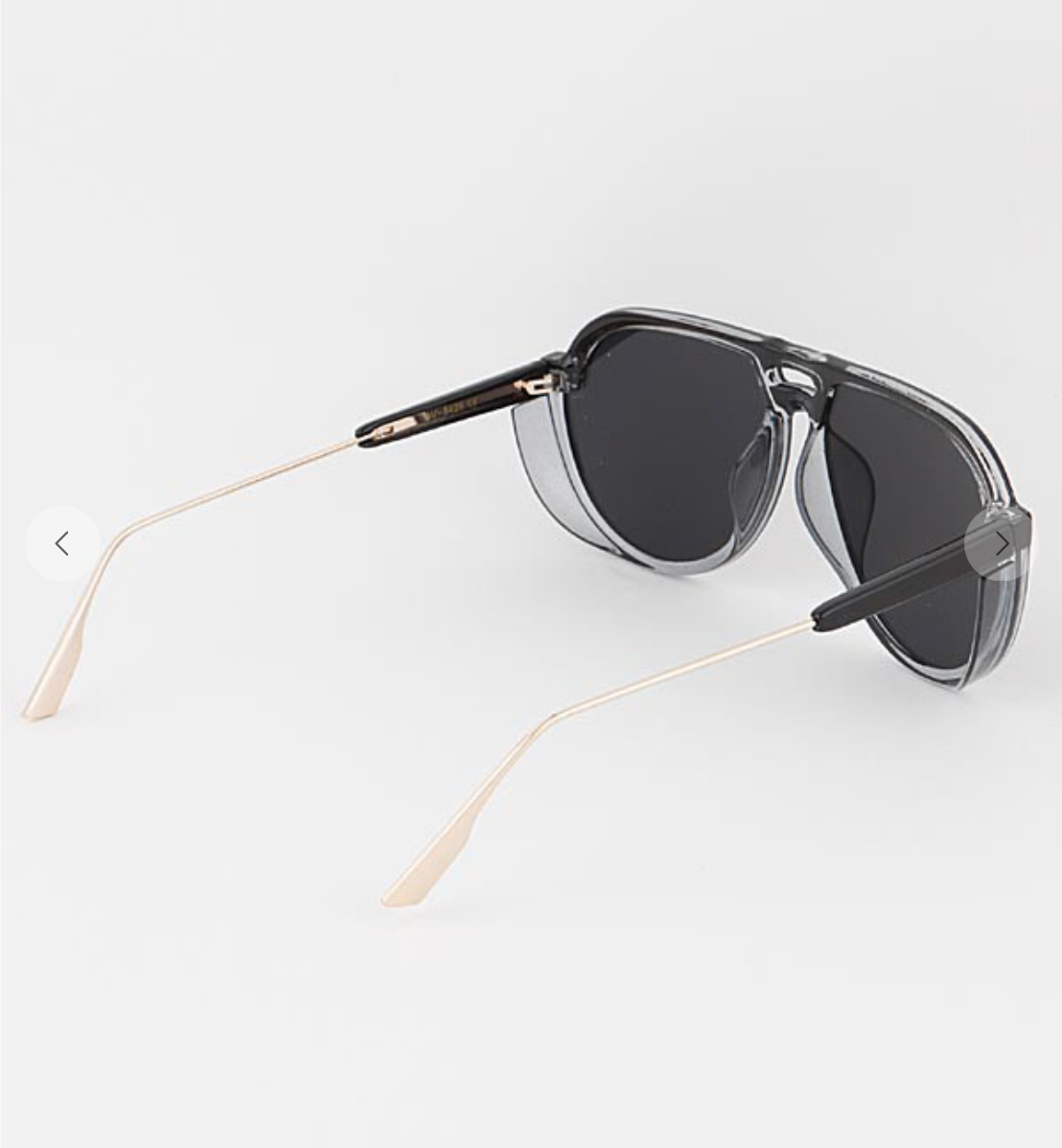 Tinted Aviator Sunglasses